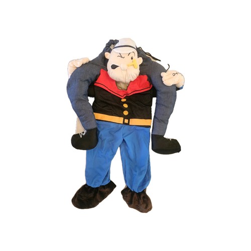 Rare Find Fun World Men's Licensed Carry Me Popeye Adult Costume - Picture 3 of 8