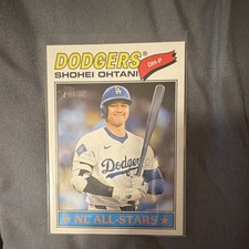 2024 Topps Heritage NL All-Stars Shohei Ohtani Dodgers Base Set #290