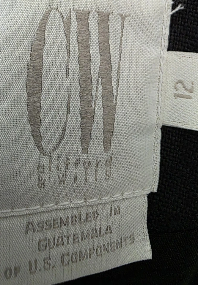 CW Clifford & Wills Womens Blazer Jacket Coat Size 12 Long Sleeve Linen - Image 2 of 4