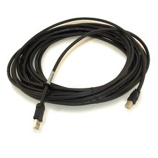 25ft USB 2.0 ACTIVE PLENUM Type A Male to B Male Cable Black