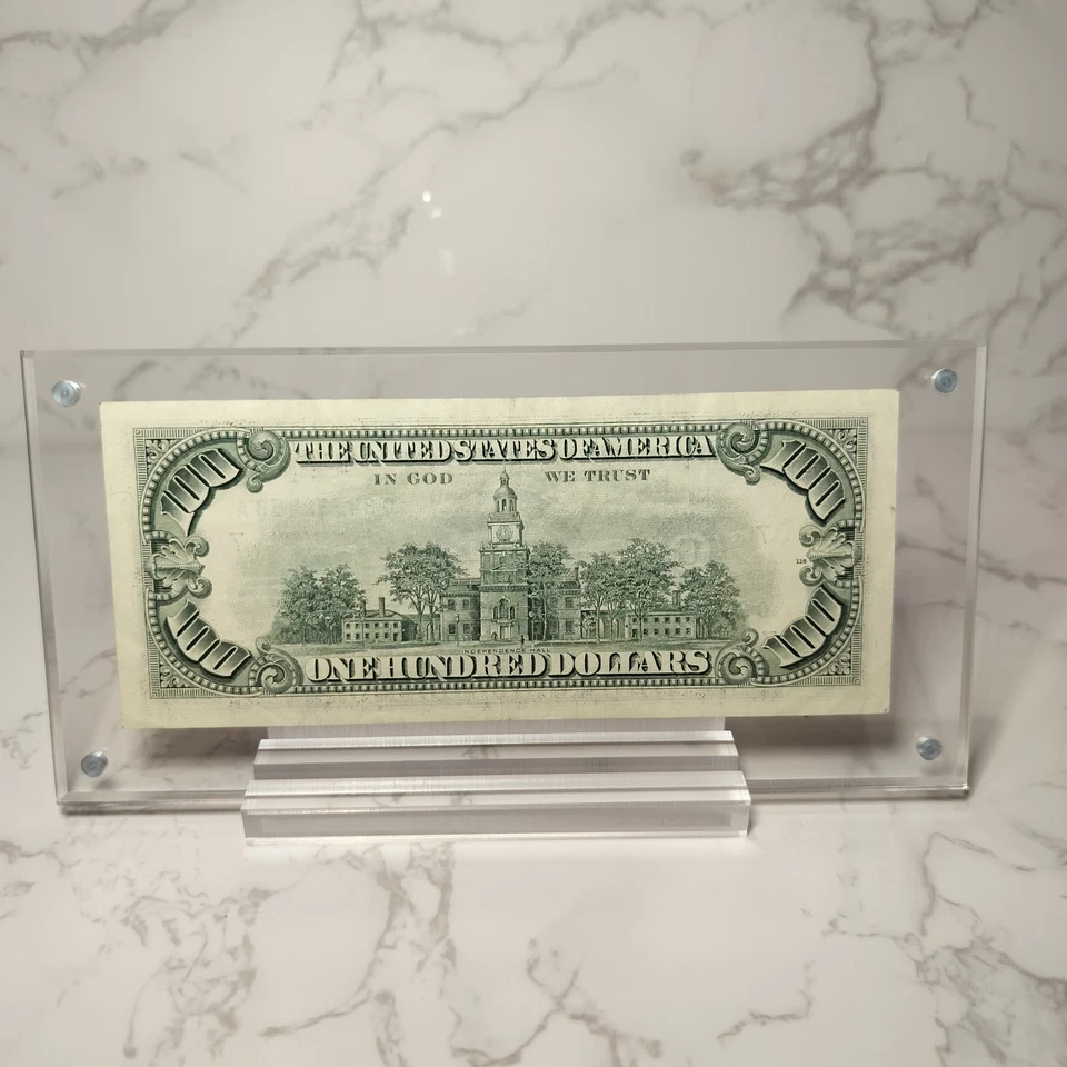 Billete de 100 dólares 1988 serie G Foto 2 de 2