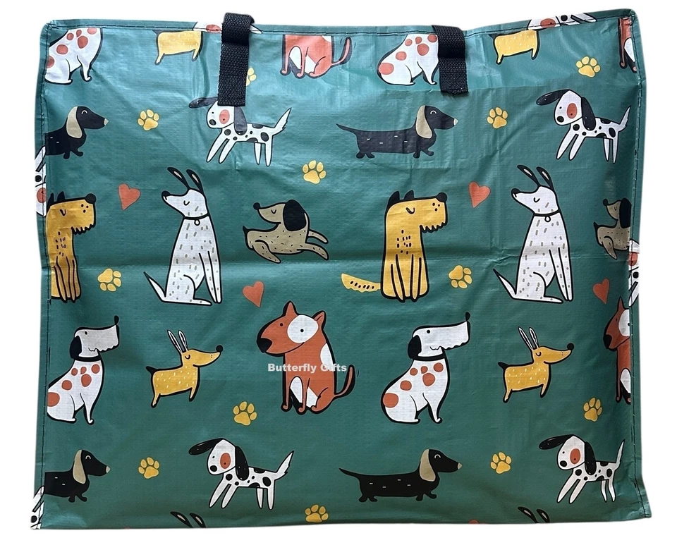 Bolsa de compras jumbo extra grande para lavandería juguete para niños bolsas reutilizables  Foto 2 de 4