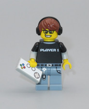 LEGO Video game player guy complete controller minifigure Collectible Series 12