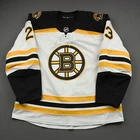 2020-21 Jack Studnicka Boston Bruins Game Used Worn NHL Hockey Jersey MeiGray