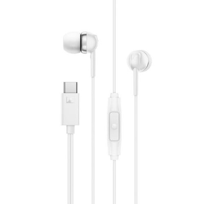 Sennheiser CX 80U Wired Earphones White Dynamic In-Ear with In-Line Remote &
