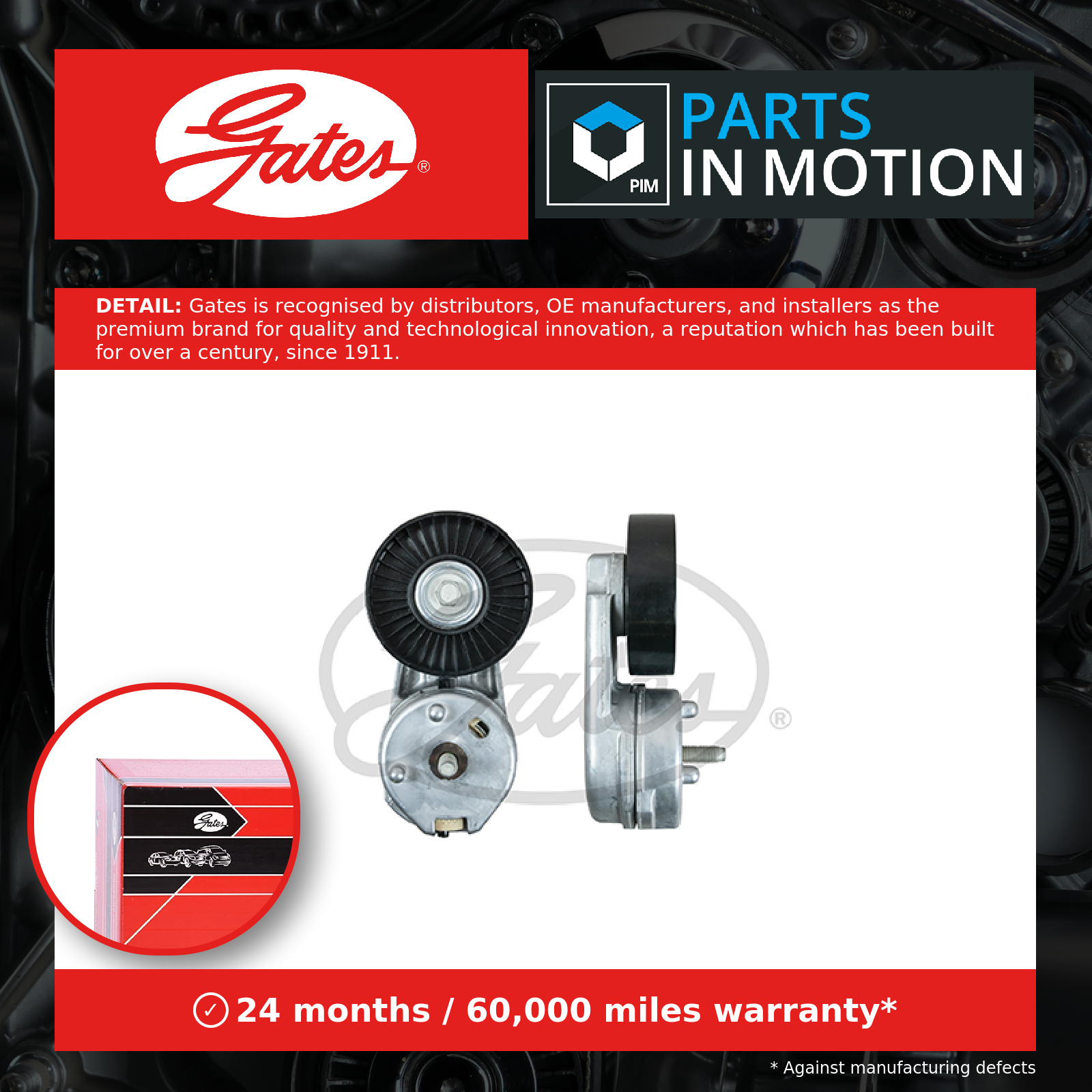 GATES DRIVEALIGN IDLER - T39435 - Image 11