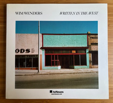 wim wenders - written in the west photobook (paperback)