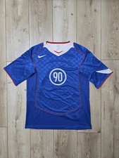 NIKE TOTAL 90 SHIRT DRI-FIT JERSEY FOOTBALL SHIRT SOCCER JERSEY BLUE M