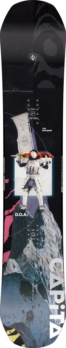 Capita DOA Defenders of Awesome Snowboard 154 cm True Twin