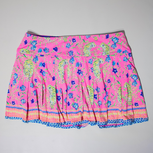 Lilly Pulitzer 94% Cotton Mini Skort Skirt, Women's Size 6