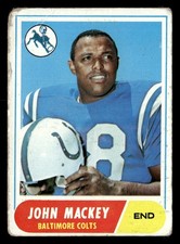 1968 Topps #74 John Mackey