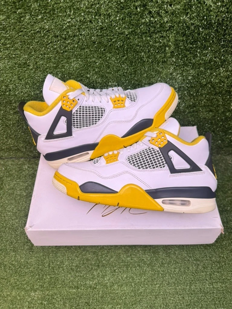 Jordan 4 Retro Vivid Sulfur W - огромный выбор по лучшим ценам | eBay