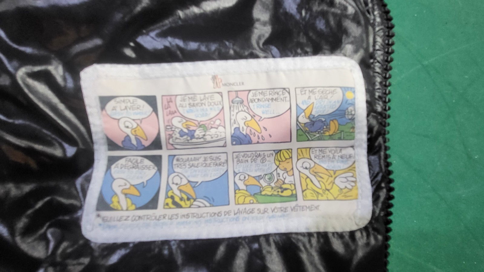 Authentic Moncler Aubert Down Puffer Jacket Dark … - image 8