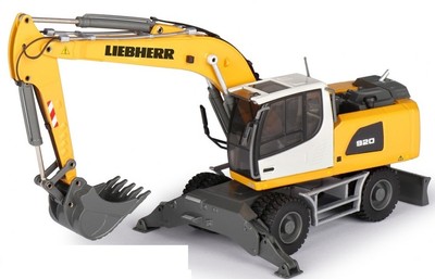 CONRAD,LIEBHERR A920 Tier III wheeled excavator, 1/50, CON2217/0