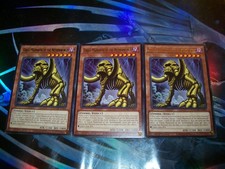 3x Great Mammoth of the Netherworld 1st Edition Rare MZMU-EN004 Yu-Gi-Oh!