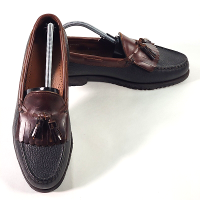 Allen Edmonds Nashua Leather Tassel Casual Shoes Men\'s Size 9.5 US Brown Black Amazon.com | Allen Edmonds Men main image 4