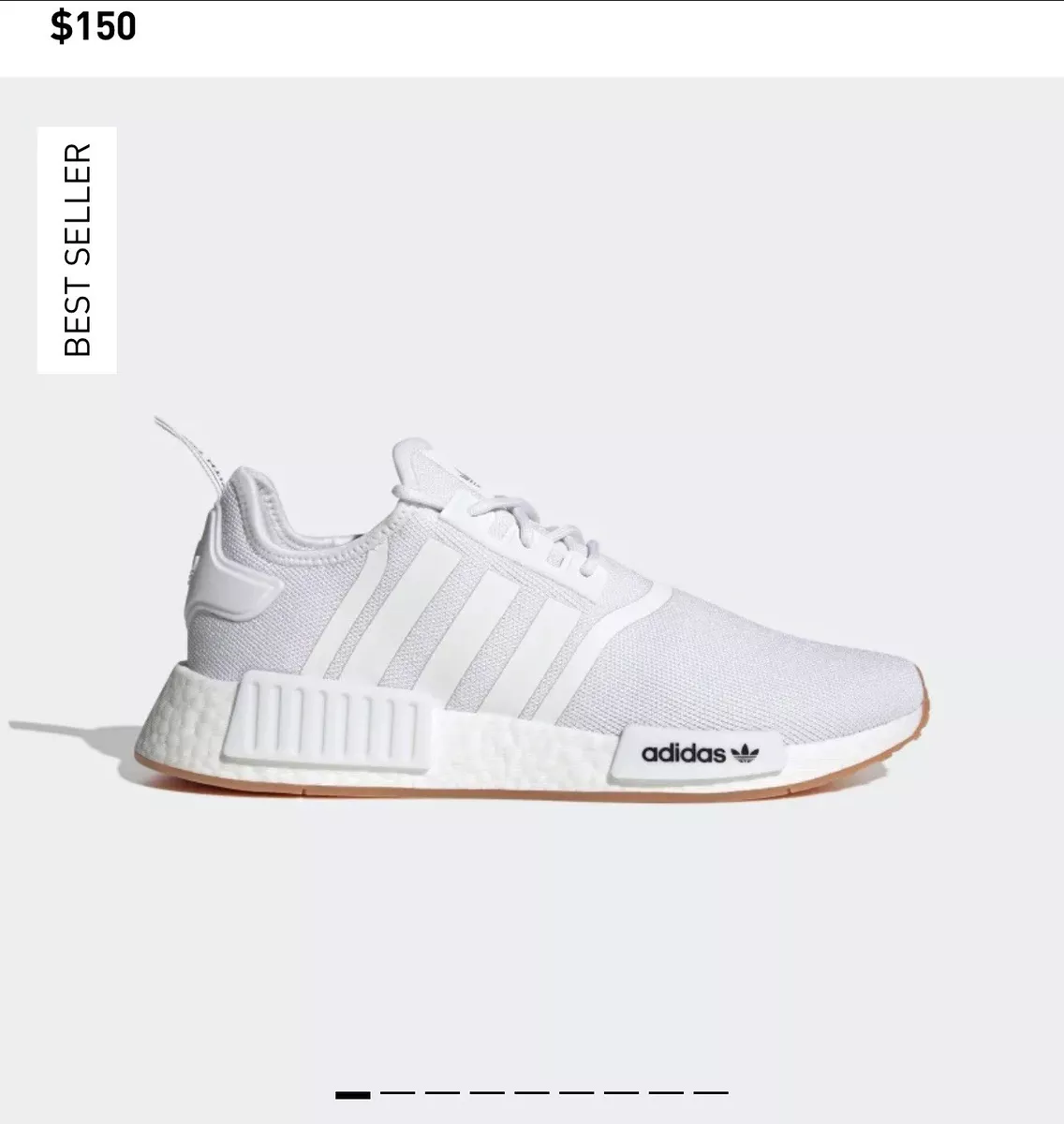 Size 10.5 adidas NMD R1 Primeblue White Gum 2021 eBay