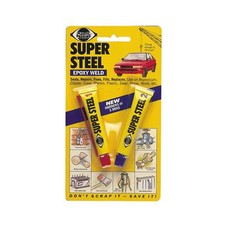 Loctite Plastic Padding Super Steel Epoxy Weld - 2 x 25g - Sets Like Steel