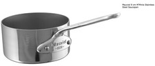 Mauviel M'Minis Stainless Steel Mini Sauce Pan, Cast Stainless Steel Handle 9cm