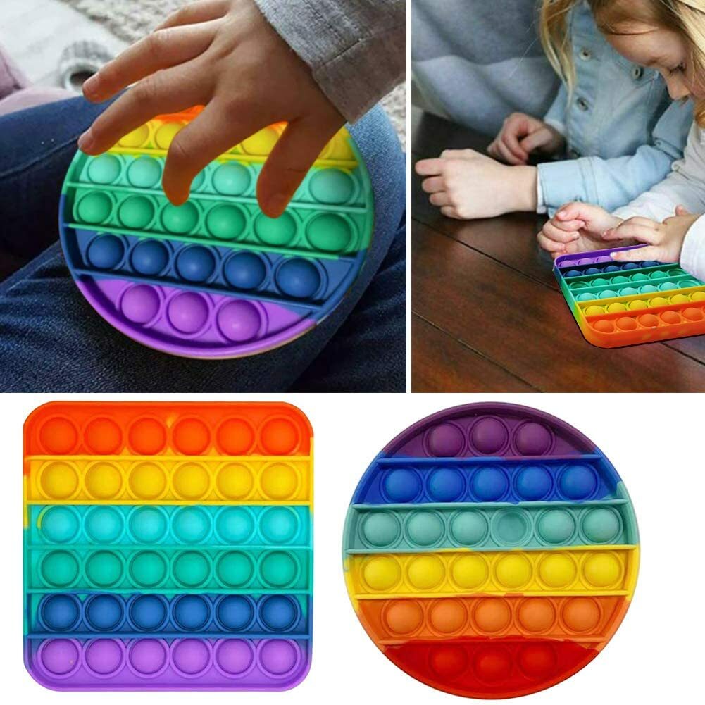 Push Pop Bubble Sensorisch Sensorisches Spielzeug „Push It Pop Bubble" – Handschmeichler Für Stressabbau, Autismus, Besondere Bedürfnisse Fidget Für Besondere Bedürfnisse