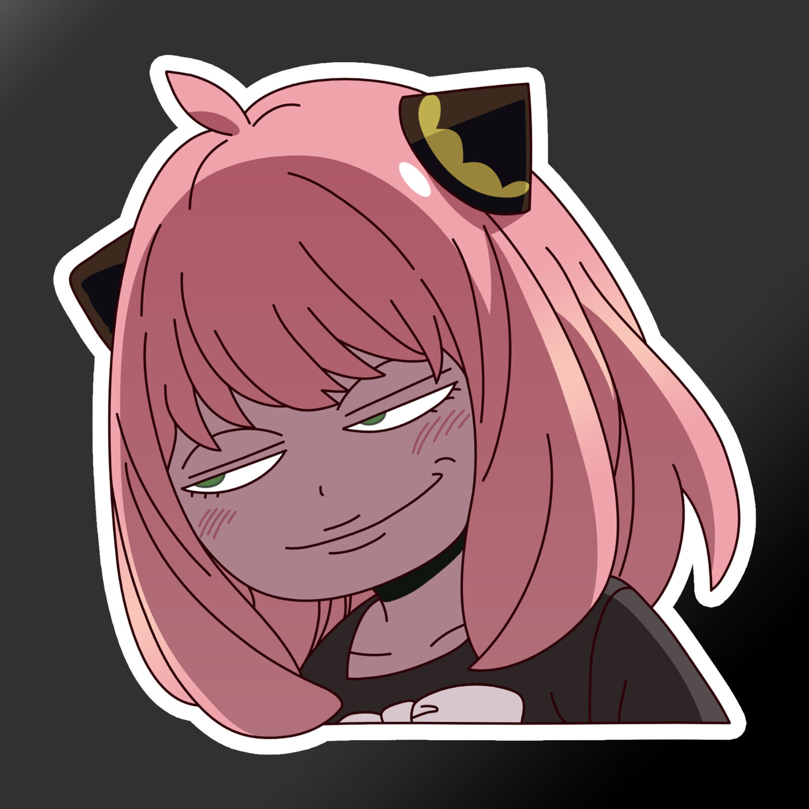 Anya Smug Face Stickers for Sale