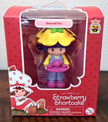 NEW Strawberry Shortcake ALMOND TEA FIGURE 2.5'' CheeBee TLS Series 2 Toy Doll