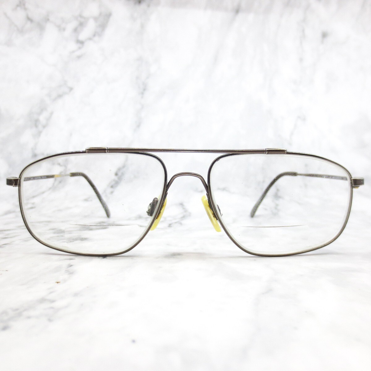 FLEXON 671 by Marchon Gunmetal Flexible Satin Black Frames 140 VINTAGE MARCHON FLEXON SELECT 1114 GUNMETAL EYEGLASSES SIZE  main image 3