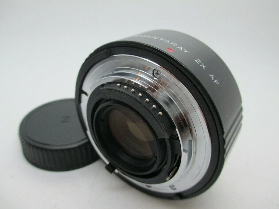 Quantaray 2X AF Teleconverter for Nikon AF F DX Mount SLR DSLR Cameras WORKING - Image 3 of 3