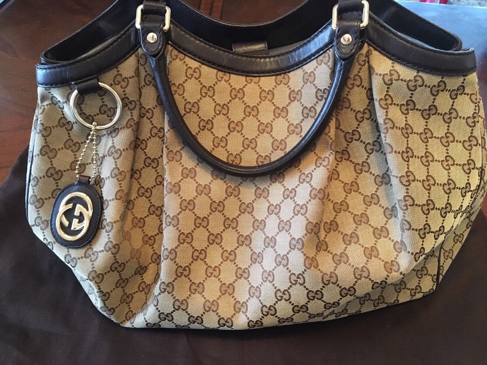 Gucci Sukey Tote GG Canvas Large at 1stDibs  gucci bag big, oversized  gucci bag, gucci big bag