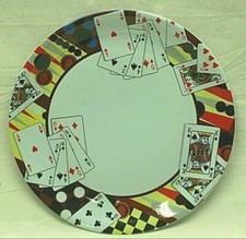 Vajilla Gibson Melamina Puente Tarjetas de Juego Plato de Cena Vajilla