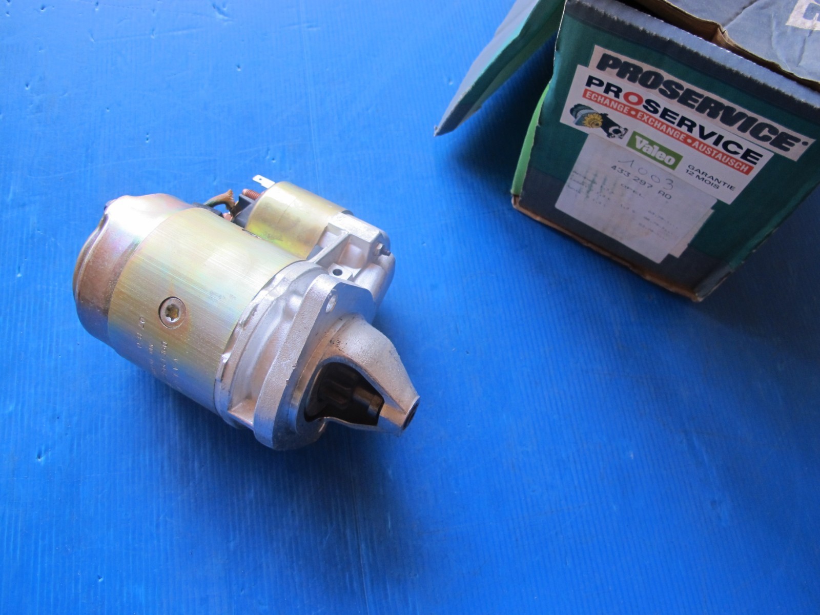 Démarreur Valeo Opel Manta Vectra essence 1.2 1.3 1.4 1.6
