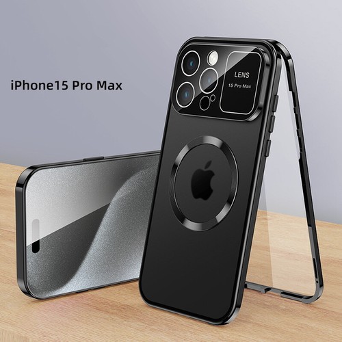 360 stopni Etui ochronne do iPhone 16 15 Pro Max 14 Magsafe Szkło hartowane Case - Zdjęcie 13 z 26