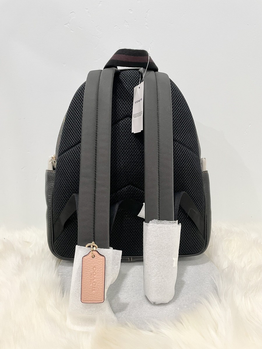NWT Coach Court Backpack In Signature Canvas W/Vintage Mini  display picture 3