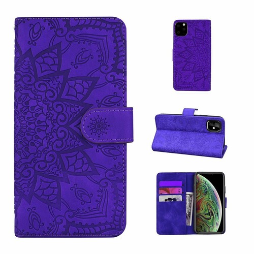 Embossing Flower Wallet Phone Case For iPhone 15 14 13 12 11 Pro Max XR 5 6 7 8 - 第 29/40 張圖片