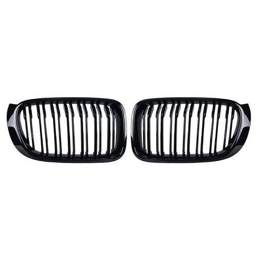 Rejilla para parachoques delantero riñón brillante parrillas negras para BMW X3 F25 X4 F26 2014-2017 15 - Imagen 2 de 7