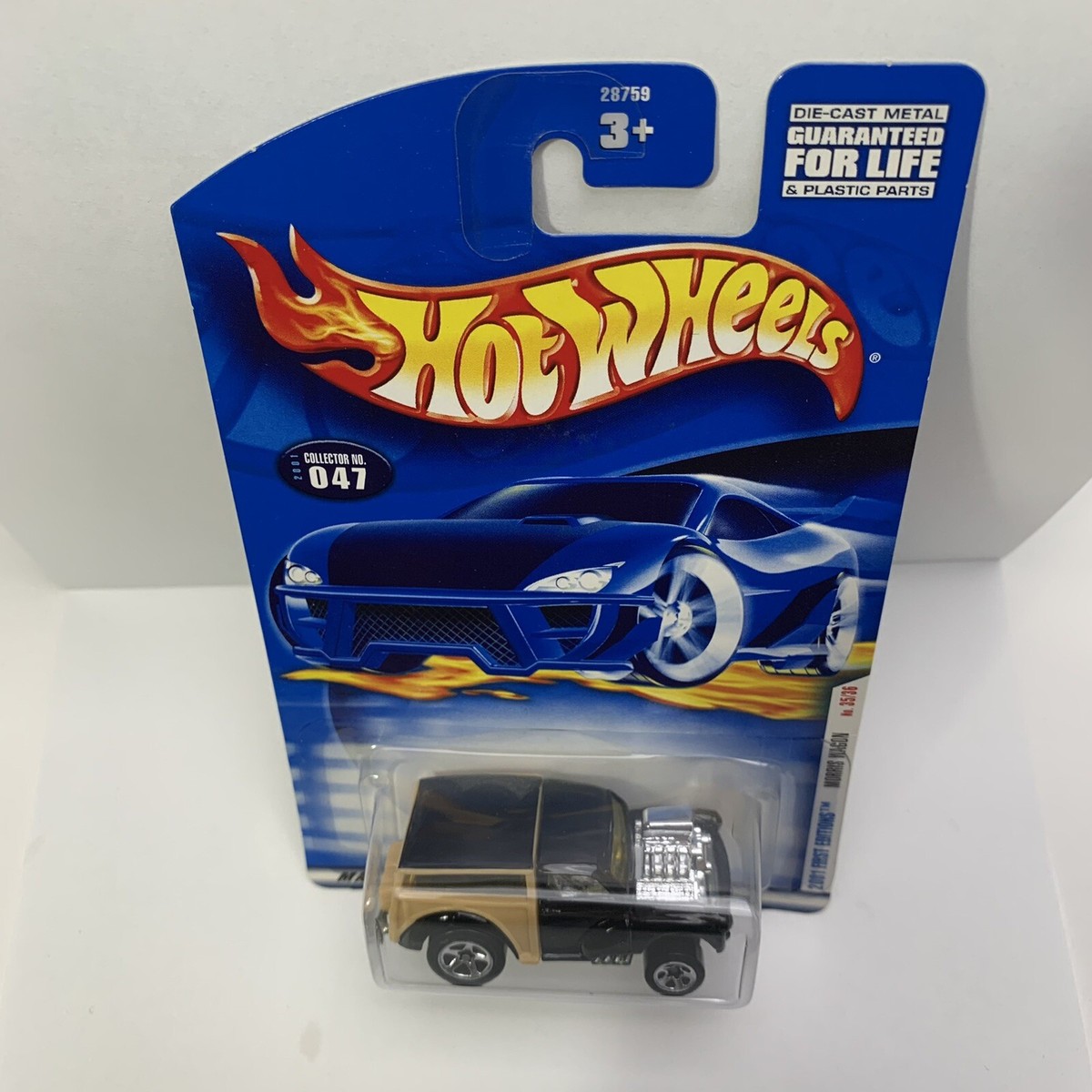 Hot Wheels 2001 Morris Wagon ミニカー 2001 First Editions: MORRIS WAGON – ORANGE TRACK DIECAST