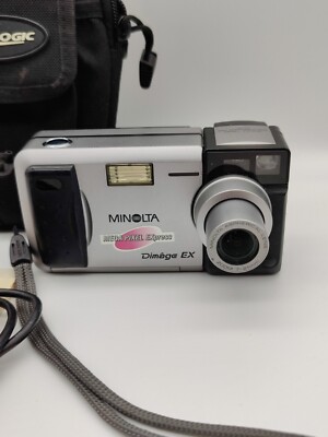 Minolta Dimage EX Zoom 1500 Digital Still Camera RARE* COMPLETE 