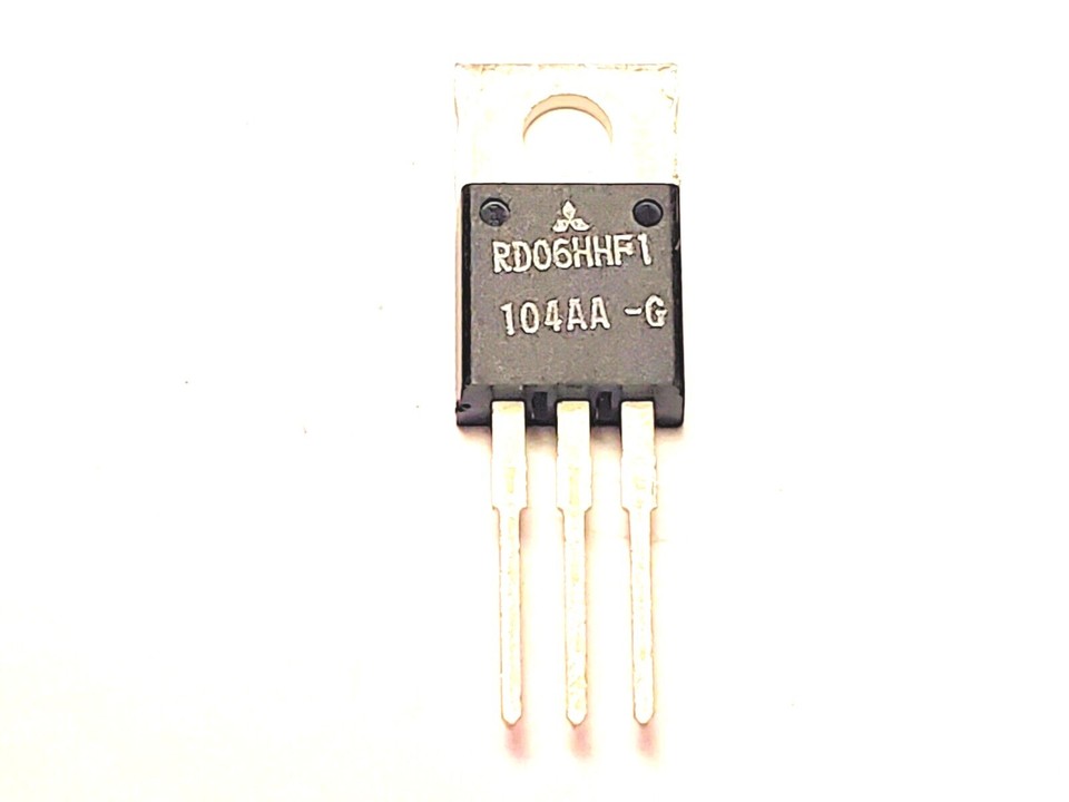 Mitsubishi RD07MUS2B Silicon MOSFET Power Transistor 175MHz - Foto 4