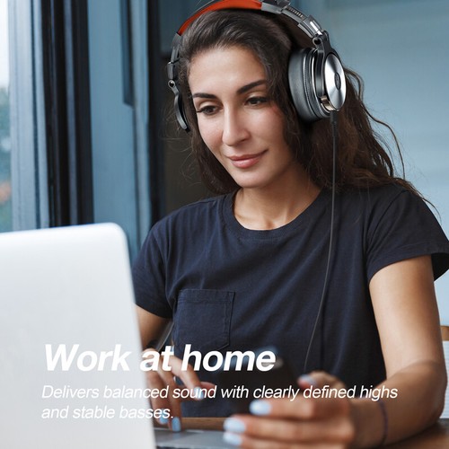 Oneodio Pro-50 Studio DJ Headphones Monitoring Wired Over-Ear HiFi Earphone Mic - Picture 6 of 12