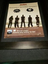 Incubus Nice To Know You Rare Original Radio Promo Poster Ad Framed! #3