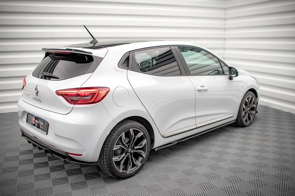 Maxton Design Seitenschweller Ansatz (Paar) Passend FüR Renault Clio Mk5 Schwarz-image