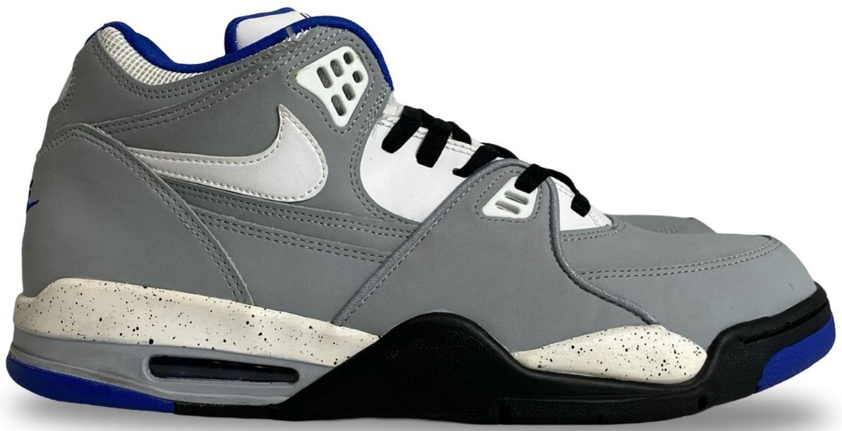 NIKE AIR FLIGHT 89 /ホワイト / ブルー / グレー Nike Air Flight 89 sneakers in white and blue | ASOS