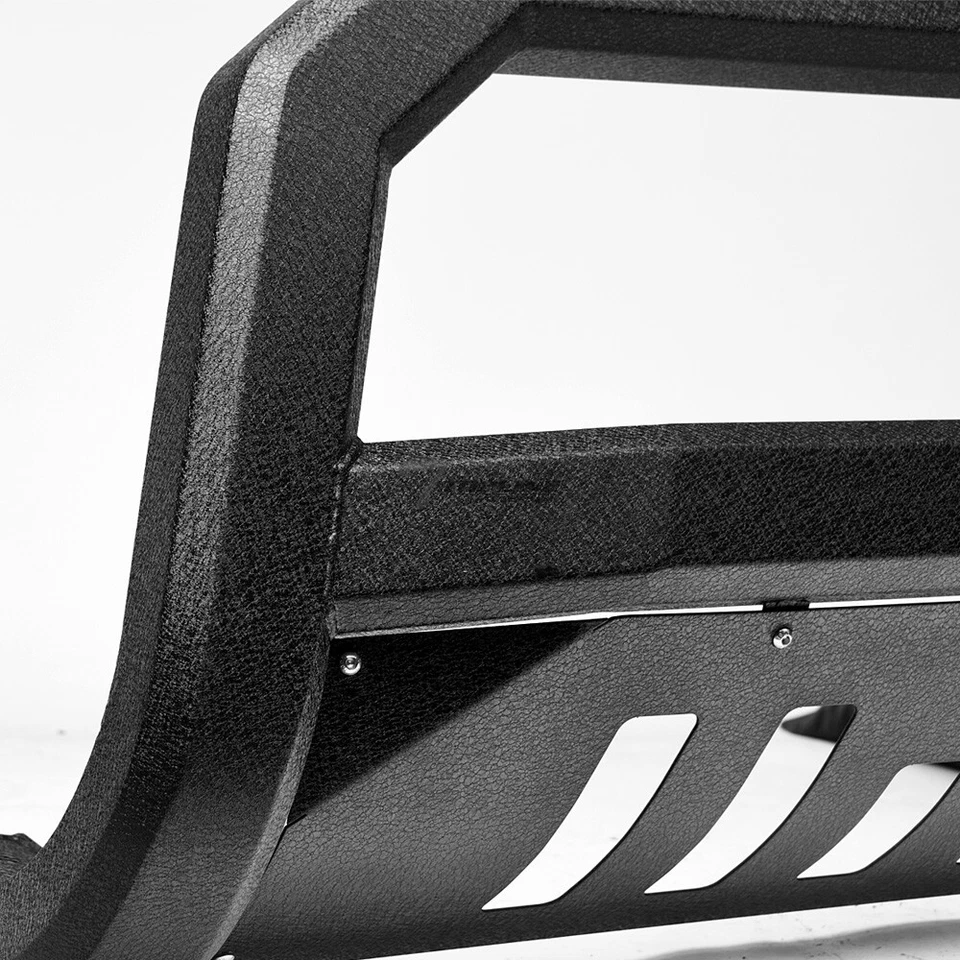 Topline For 2002-2009 Dodge Ram AVT Bull Bar Bumper Grille Guard -Textured Black Foto 4 de 4