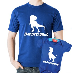 daddysaurus babysaurus t shirt