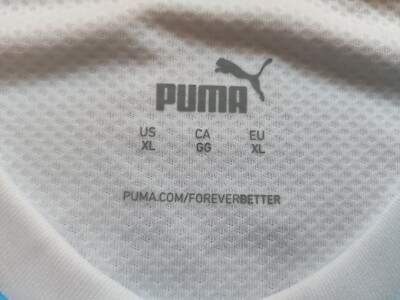 Maillot OM Marseille MBEMBA, Saison 2022-2023, Blanc, Manches Courtes, Puma, Taille XL