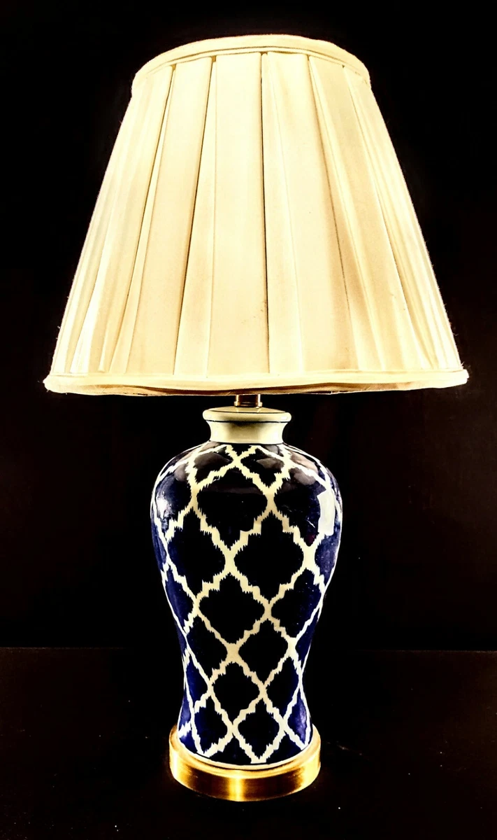 Blue and white lamp ralph lauren deals