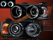 2012-2014 Chevrolet Sonic Ccfl Halo Projector Blk Headlights Amber 4dhatchback 2012-2014 Chevrolet Sonic Ccfl Halo Projector Blk Headlights Amber 4dhatchback