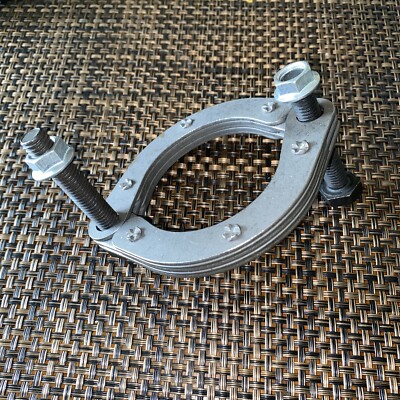  NOS Nickson Industries 17149 Exhaust Split Flange 2 1/4  to 2 1/2    