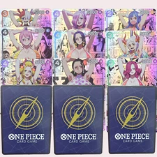 9×One Piece Doujin Card Sexy Ladies Bikini Series 1 of 2 Waifu Custom DIY
