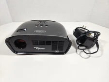 OPTOMA DLP PROJECTOR MODEL PT110 WITH POWER ADAPTER TESTED 